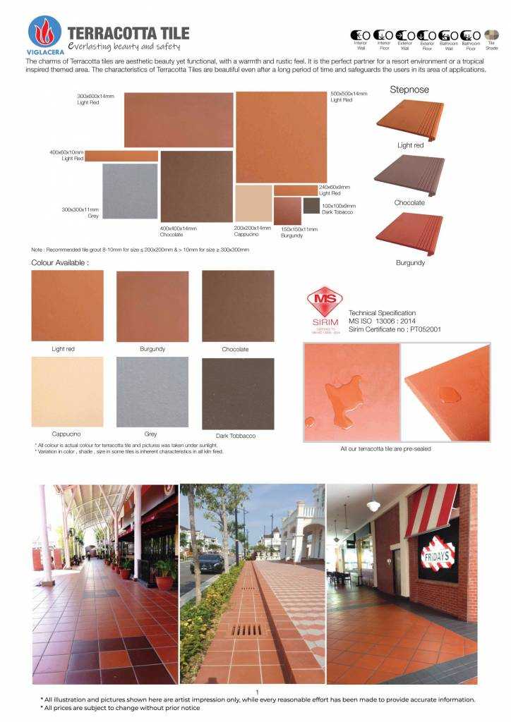 Terracotta Tile Terracotta Tile & GNG Tile Malaysia