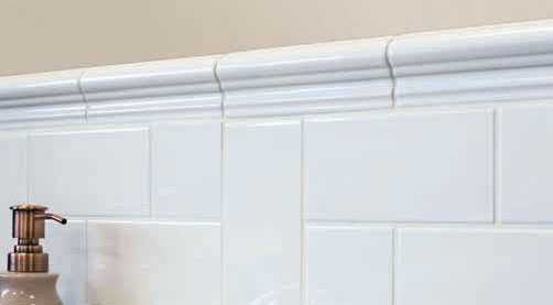 Cubic Tile decorative trim