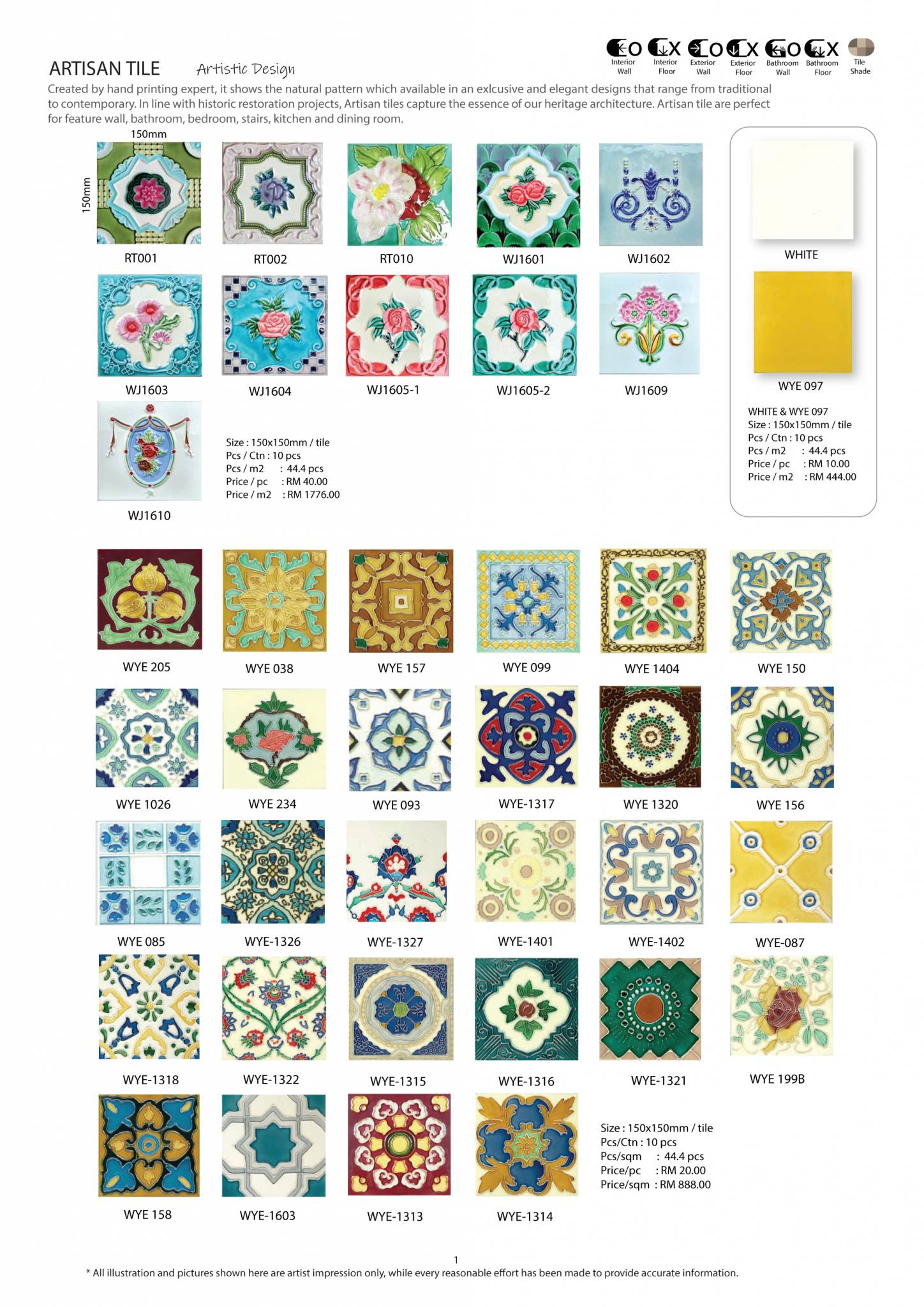 Artisan Tile Terracotta Tile & GNG Tile Malaysia